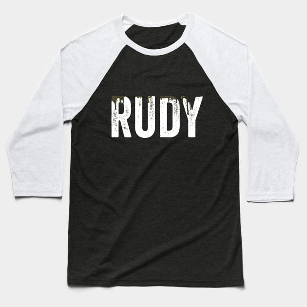 Melting Rudy Giuliani Baseball T-Shirt by Fallacious Trump